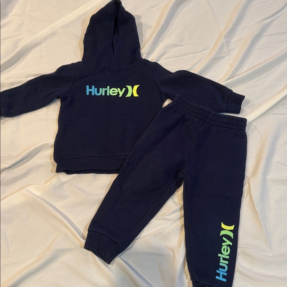 Hurley Navy Hoodie and Joggers Set